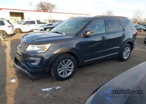 2017 Ford Explorer Xlt z USA, uszkodzony, nr VIN 1FM5K7DH0HGA57354